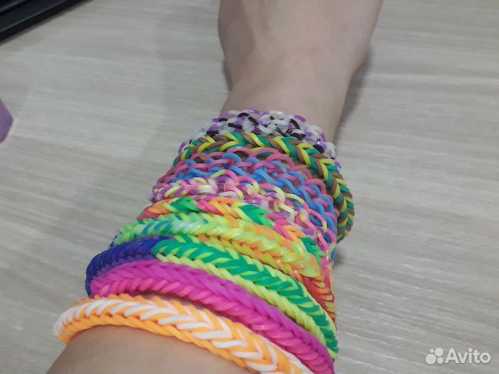 Браслеты из резинок самодельный