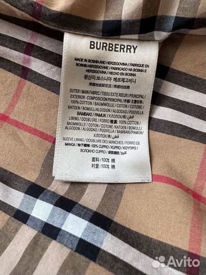 Плащ тренч женский burberry 40-42