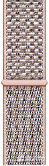 Ремешок нейлоновый Pink Sand Sport Loop (Розовый песок) Apple Watch 44mm (42mm; 45mm) MQW92ZM/A