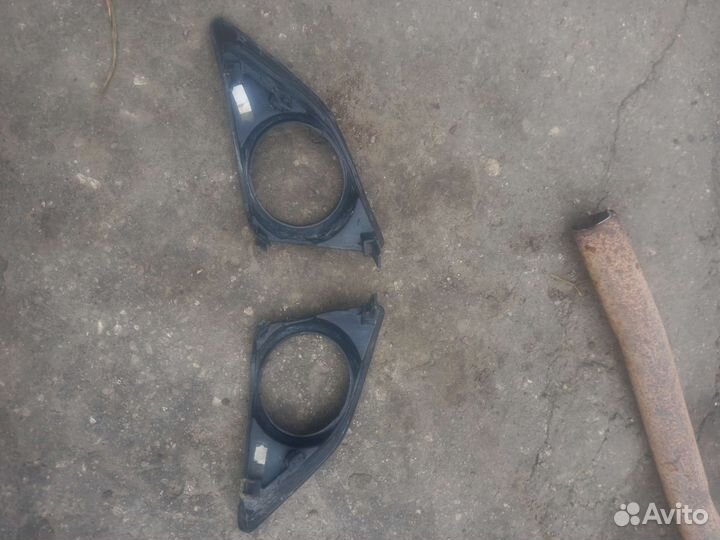 Тойота королла е150 рамки птф