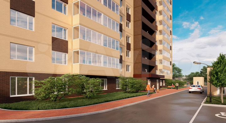 3-к. квартира, 78,5 м², 1/14 эт.