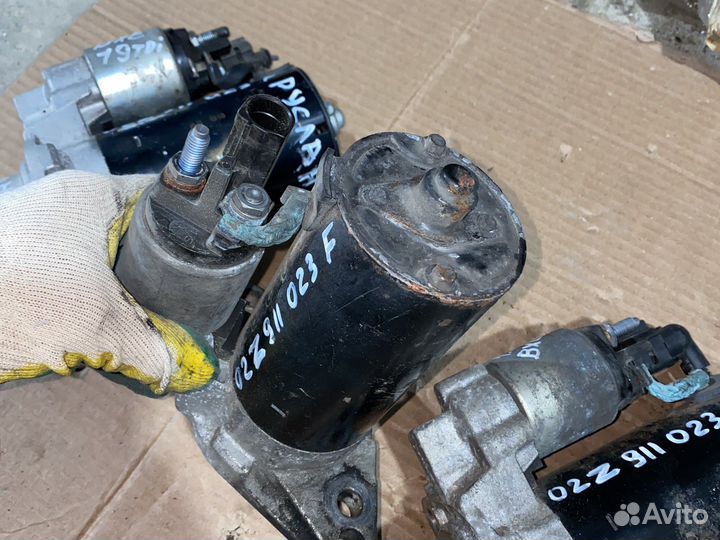 Стартер 02Z911023F 1.9tdi VW, Skoda, Seat, Audi