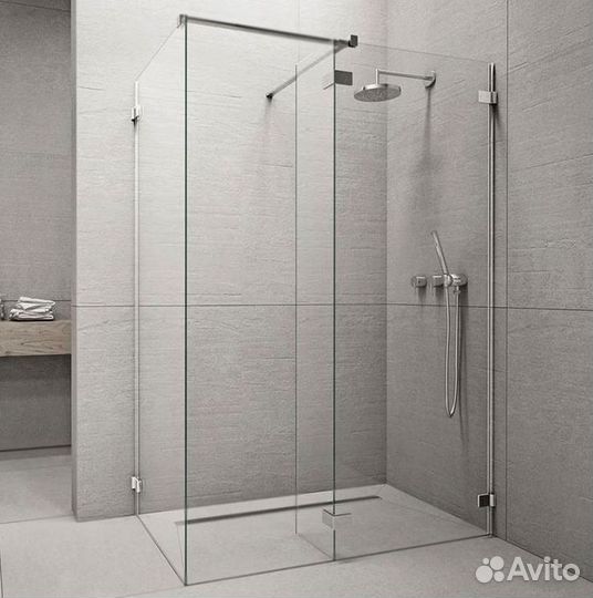 Душевая перегородка из стекла
