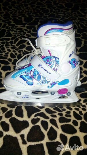 Коньки раздвижные (р.27-30) для девочки