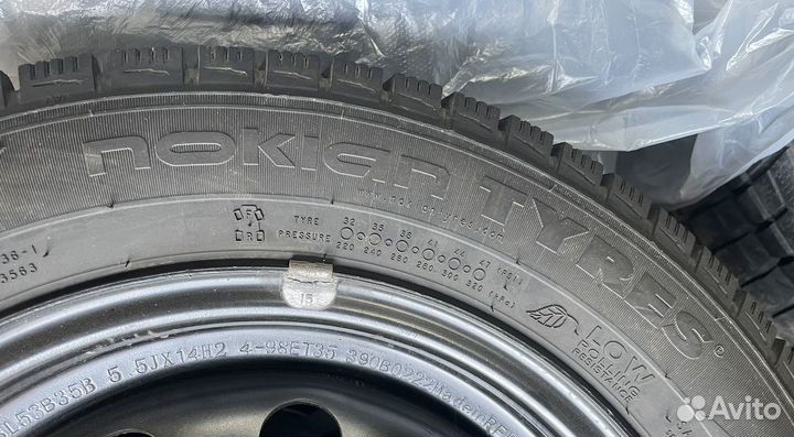 Зимние колеса на ваз лада Nokian 175/65/14