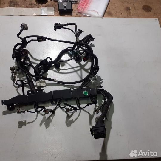 Проводка двигателя ssangyong rexton