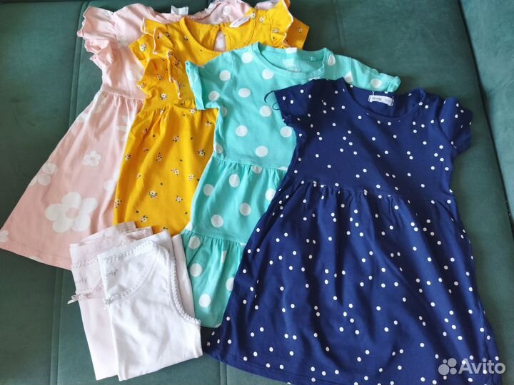 Платья для девочки пакетом размер 98 104