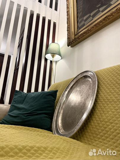 Гиганский антикварный поднос фраже, царский орел