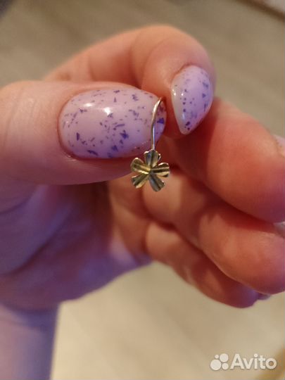 Золотые серьги для девочки