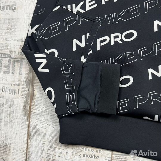 Женский свитшот Nike Pro, кофта Найк, оригинал