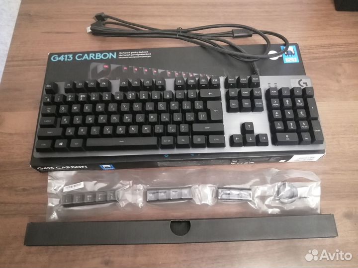 Механическая клавиатура logitech g413 carbon