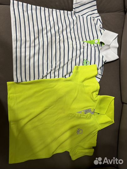 Поло benetton для мальчика