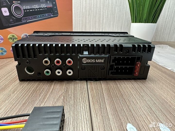 Процессорная магнитола 1 din Boss mini