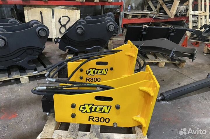 Гидромолот Exten R300 на минипогрузчик
