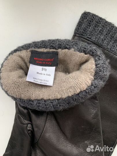 Мужские кожаные перчатки