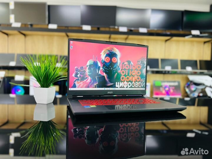 Игровой ноутбук MSI 17/Intel i5-11260H/RTX 2050