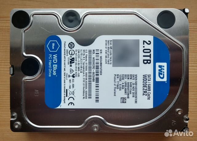 Hdd Western Digital Tb