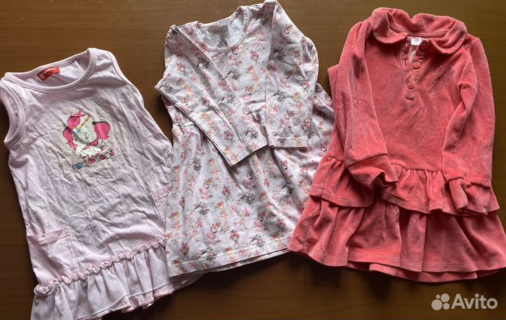 Вещи пакетом на девочку 92 98