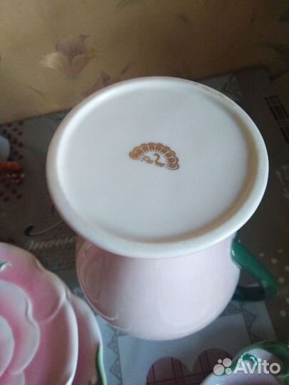 Ваза цветное стекло СССР