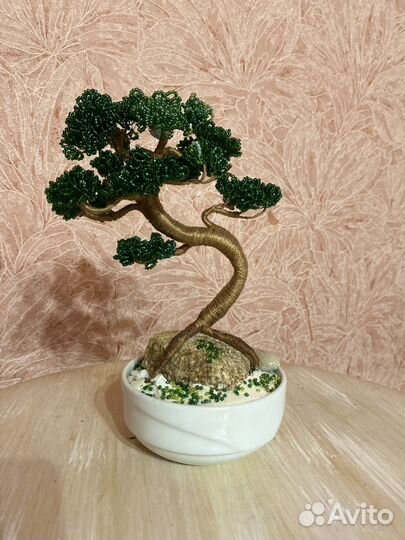 Деревья из бисера