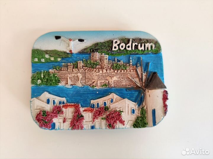 Магниты сувенирные декоративные из разных стран