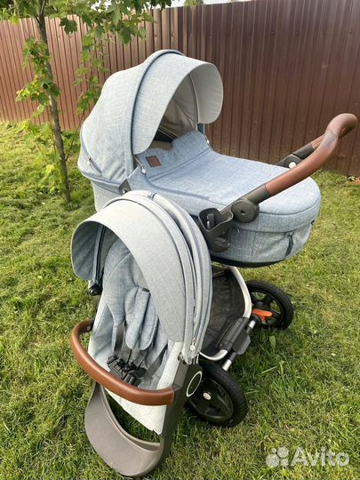 Коляска Stokke Trailz 2 в 1 Nordic blue