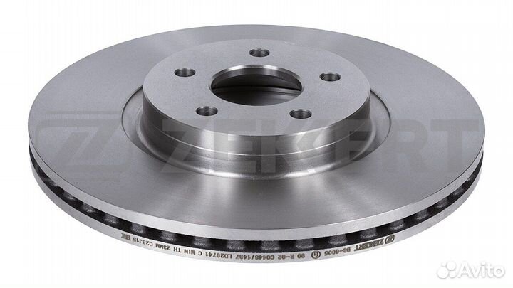 Диск торм. перед. Ford Focus II III 05- Kuga II