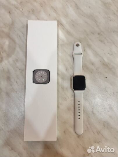 Часы apple watch 8 41 mm silver