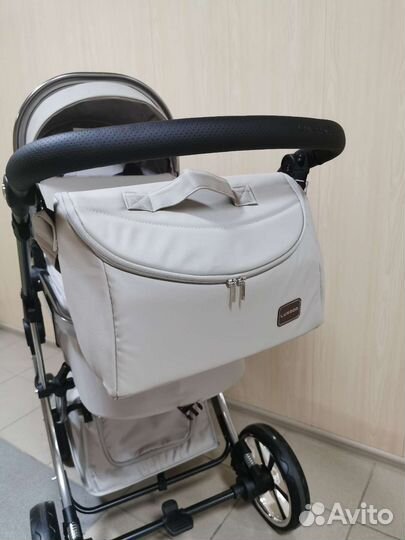 Коляска Luxmom 608 3в1 экокожа