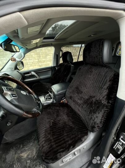 Меховые накидки на сидения