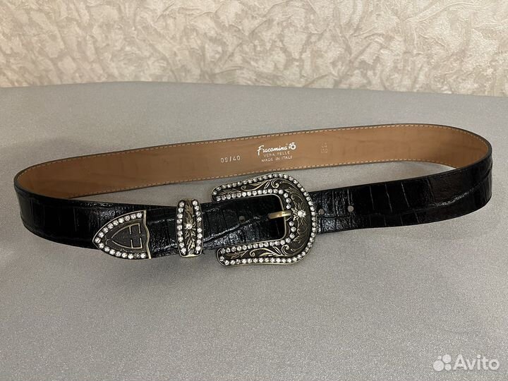 Ремень кожанный, Италия, 110