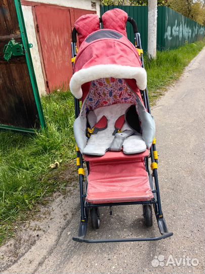 Санки на колесах ника