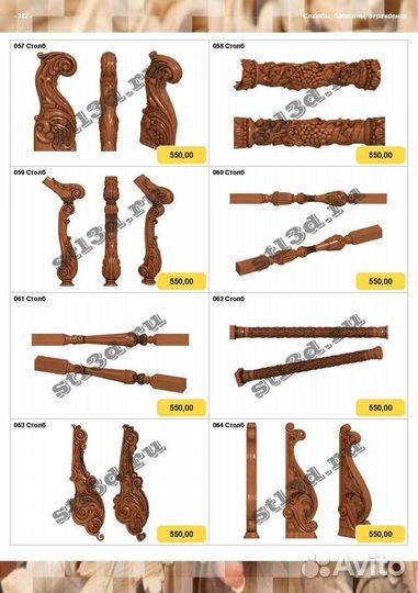 Коллекция Моделей для чпу