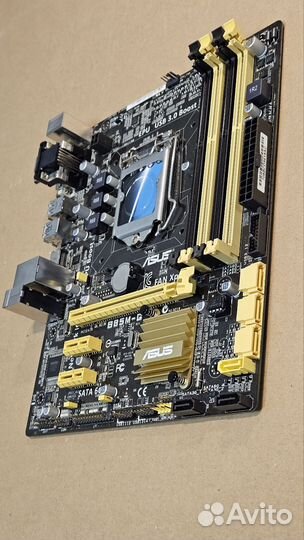 Материнская плата asus B85M-G сокет 1150