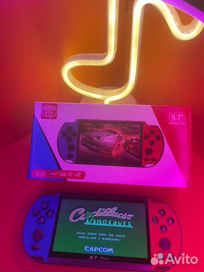 Портативная игровая приставка X7 plus