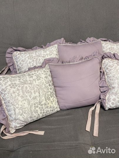 Бортики в детскую кроватку