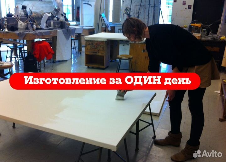 Холст на подрамнике грунтованный