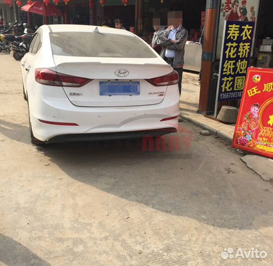 Спойлер M&S для Hyundai Elantra 6 (AD)