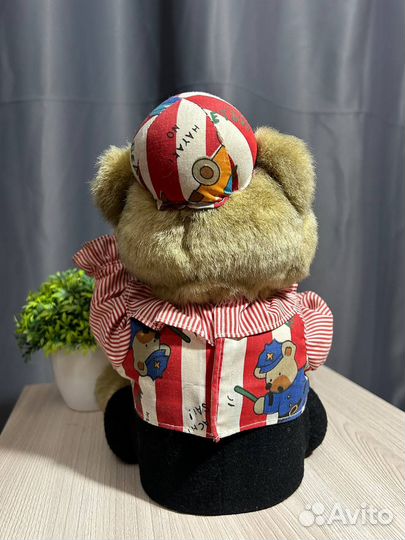 Коллекционная игрушка мишка со скрипкой