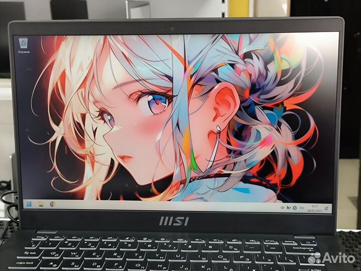 Мощный MSI i5-1235U 16/512Gb SSD Intel Iris Xe