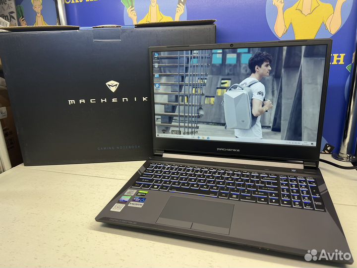 Новый Ноутбук Machenike i7/16/512SSD/GTX 1650