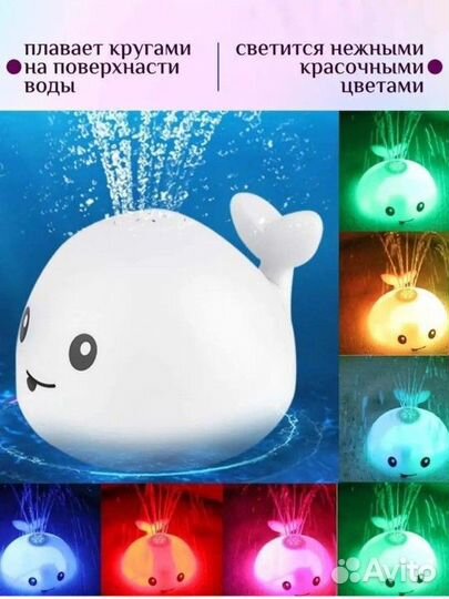 Игрушка для ванной Кит