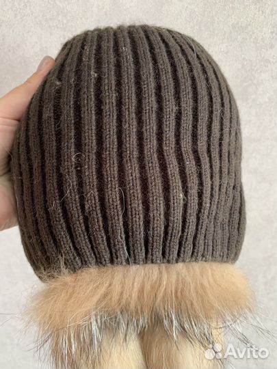Шапка зимняя меховая женская