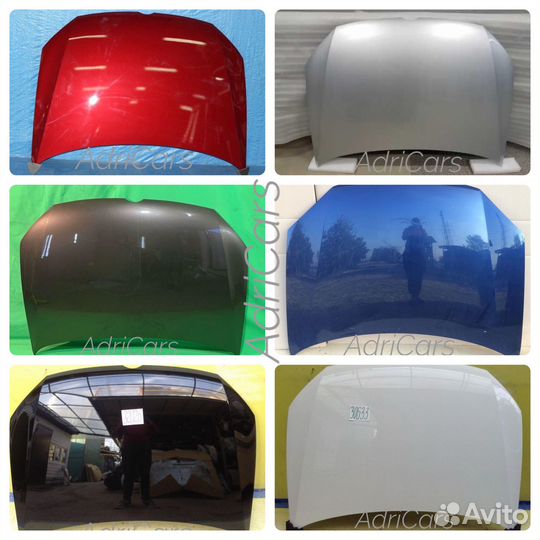 Капот Volkswagen Polo 5 2010-2015 в цвет