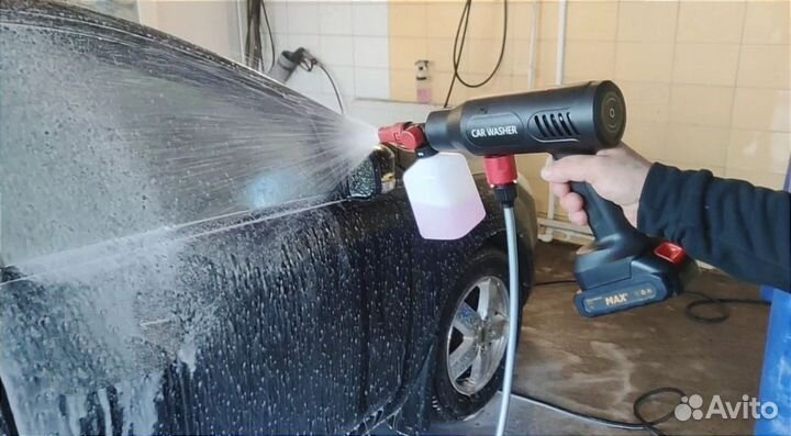 Мойка высокого давления аккумуляторная 21в мощные