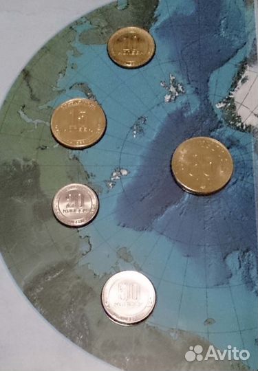 Набор жетонов 85 лет тресту Арктикуголь 2016 года