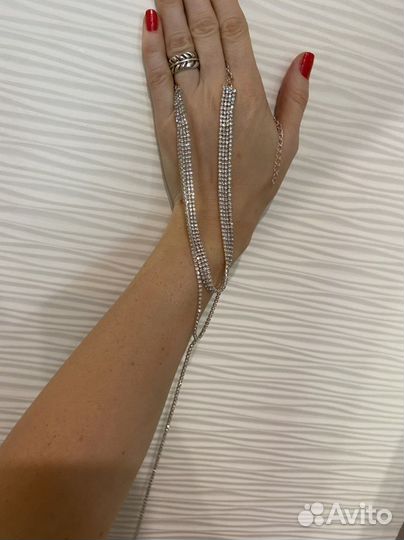 Чокер со стразами