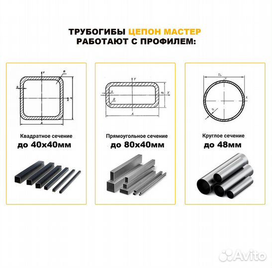 Трубогиб Цепон Мастер. Дополнительные опоры валов