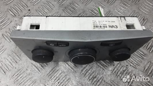 Блок управления печки и климат-контроля opel zafir