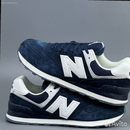 Кроссовки New Balance 574 Blue (Арт.29330)